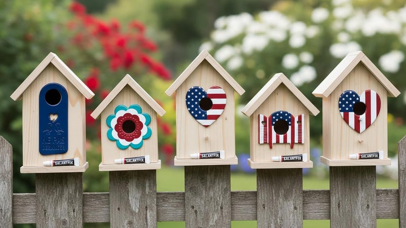 CEDAR ALPHA 5 Pk 1.4" Metal Bird House Predator Guards -1-7/16" Hole Sizes - Excludes Different Bird Species - Protects The Entry Hole - Image 3